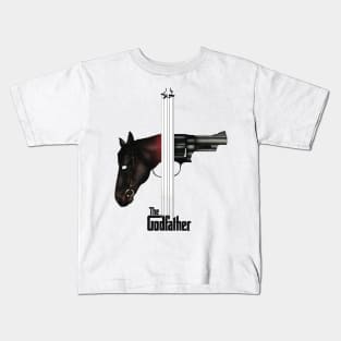 Horse Pistol Godfather Kids T-Shirt